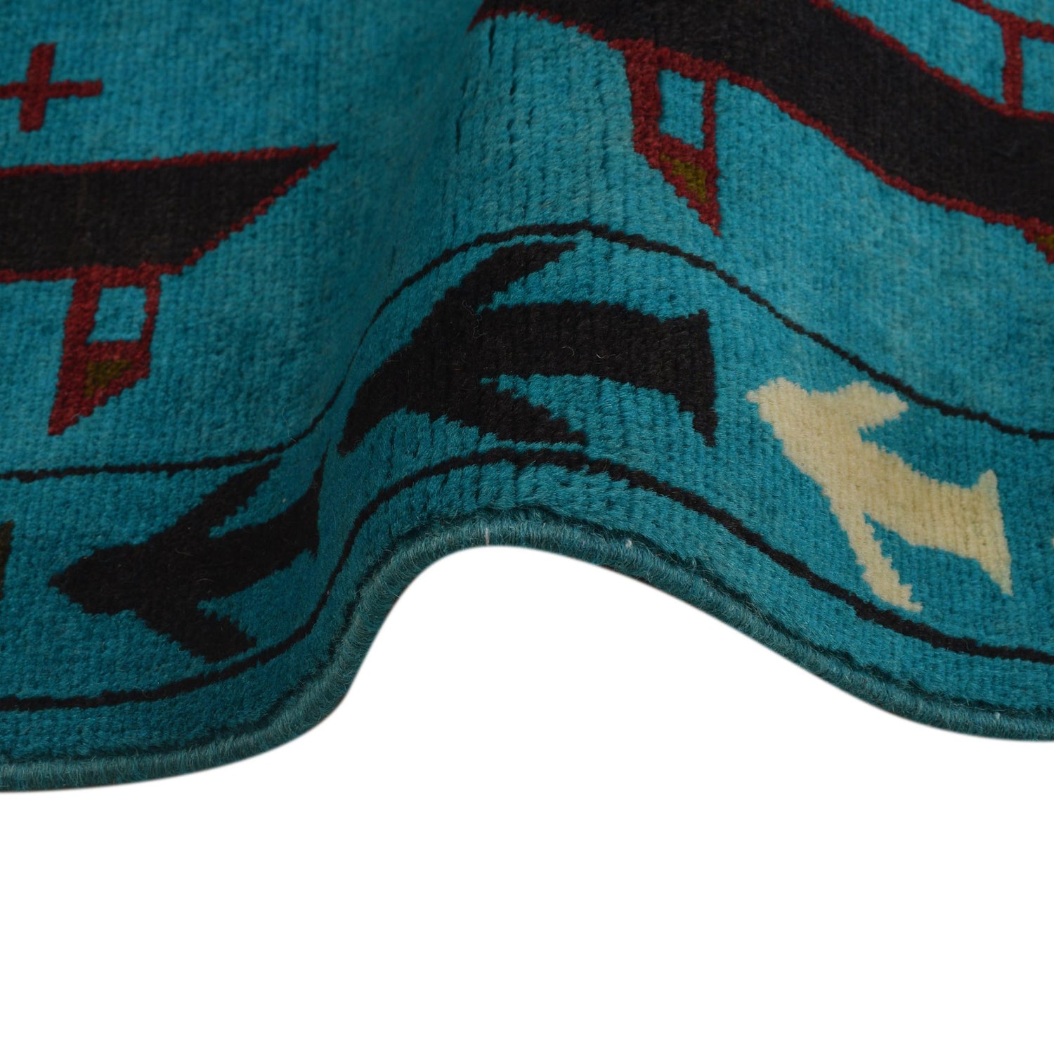 Handmade War Rug 4' 1" x 6' 2" (ft) - No. G31656