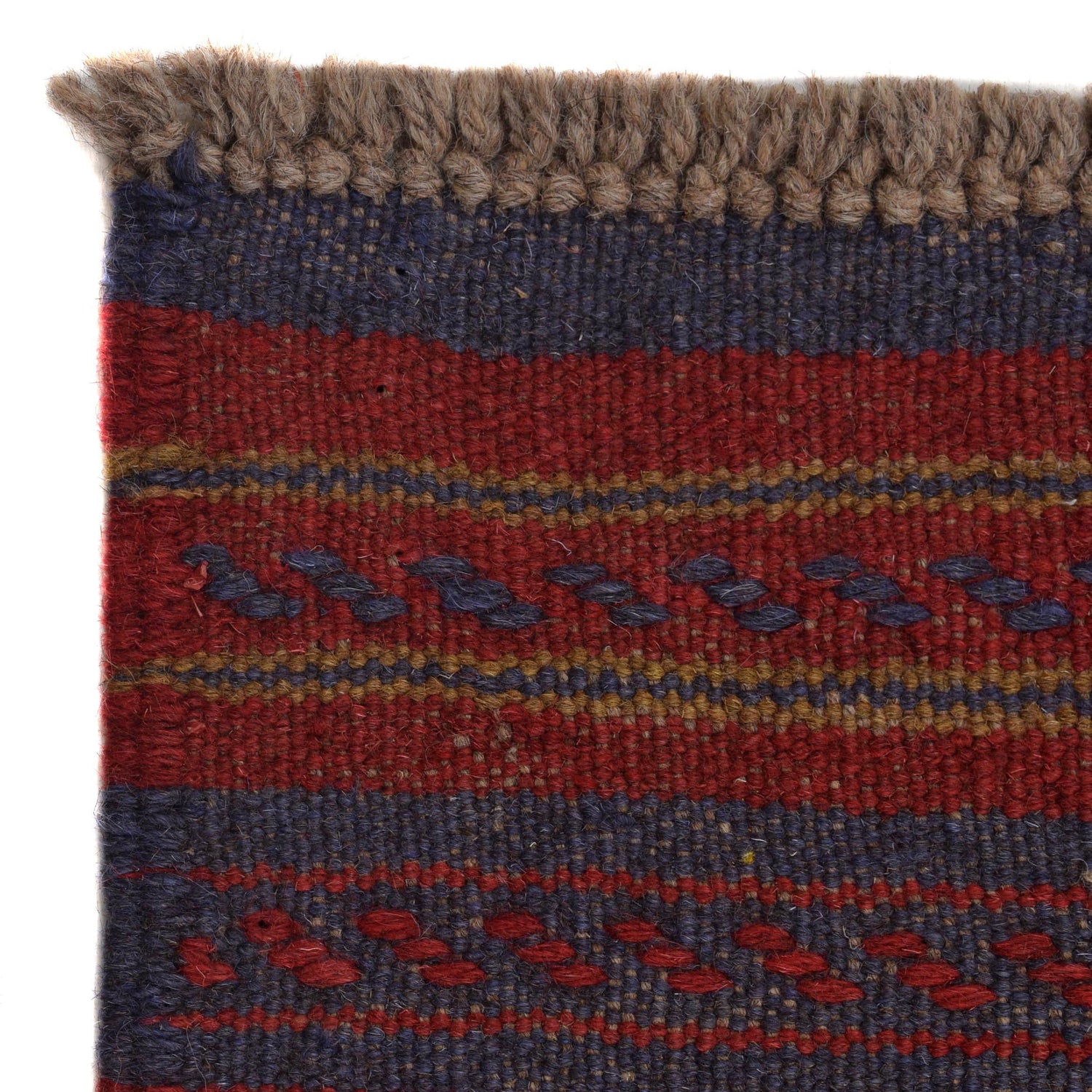 Red Mashwani Short Runner 2' 0" x 8' 8" (ft) - No. G31666