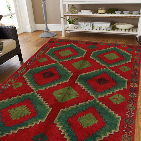 Traditional Baloch Rug 4' 2 x 6' 3 (ft) - No. G31681