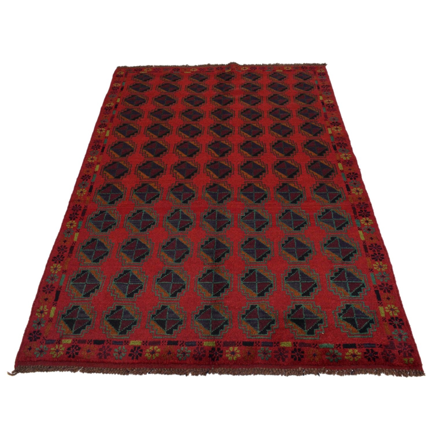 Traditional Baloch Rug 4' 0 x 6' 7 (ft) - No. G31682
