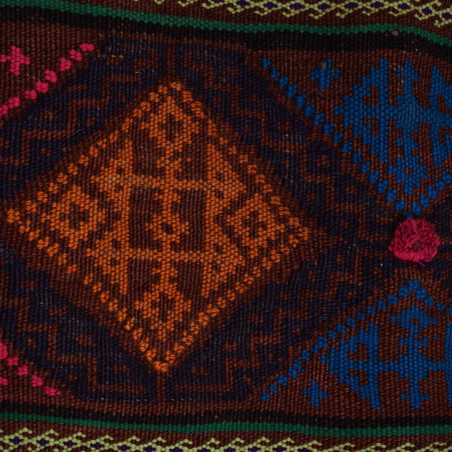 Entryway Flatweave Kilim 4' 10" x 7' 0" (ft) - No. G31685