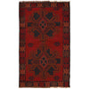 Handmade Baluchi Rug 2' 8"x 4' 7" (ft) - No. G31694