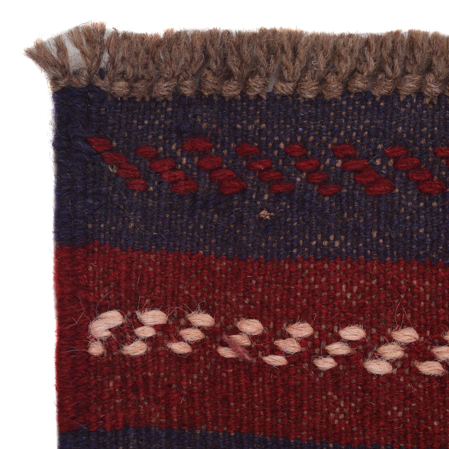 Red Mashwani Short Runner 2' 0" x 8' 2" (ft) - No. G31722