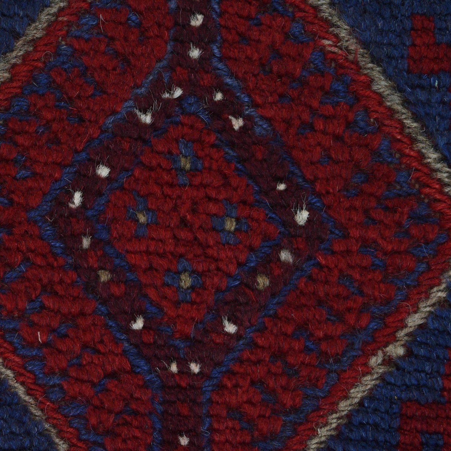 Red Mashwani Short Runner 2' 0" x 8' 2" (ft) - No. G31722