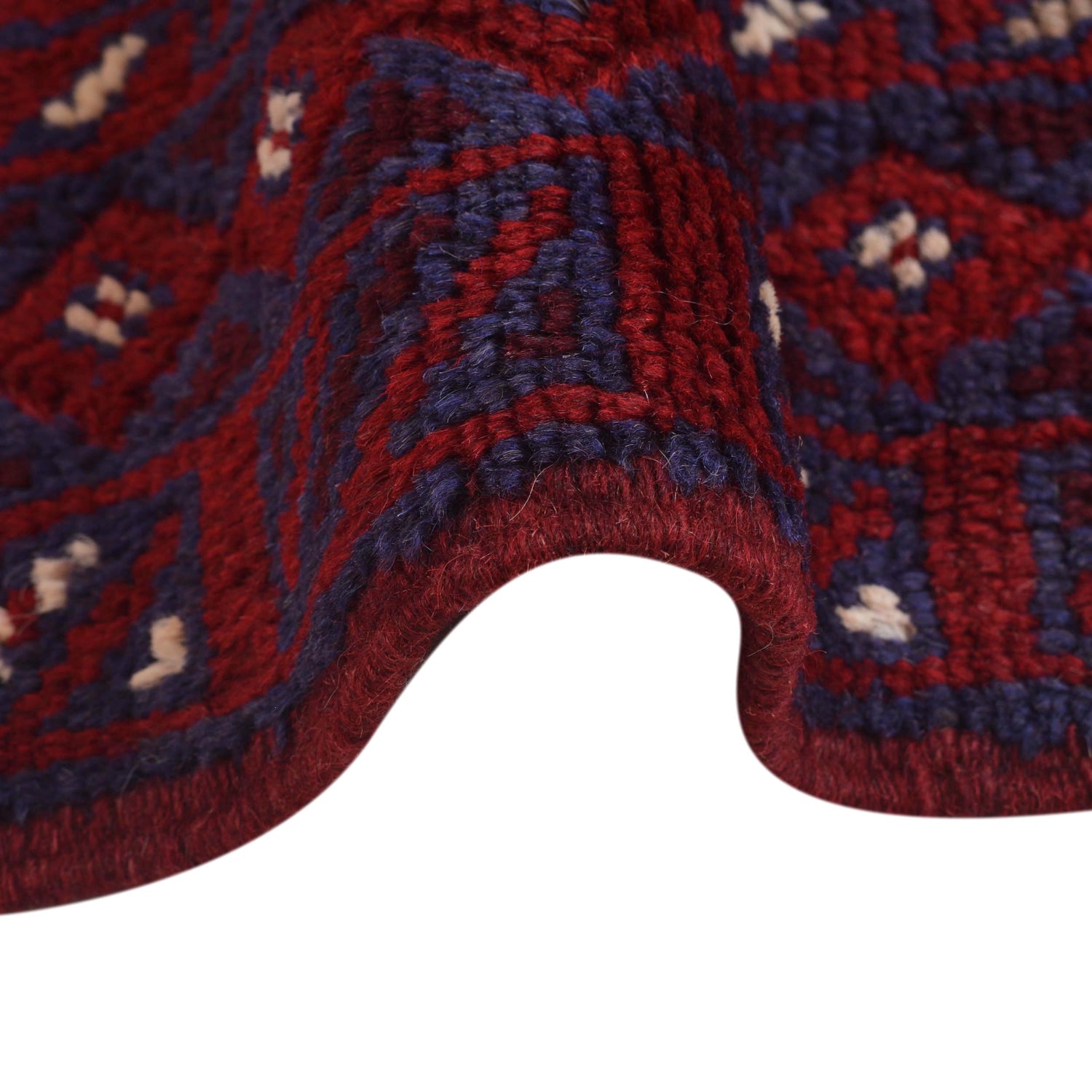 Red Mashwani Short Runner 2' 0" x 8' 2" (ft) - No. G31722