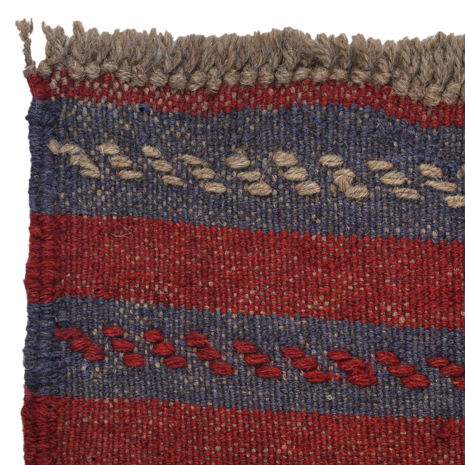 Red Mashwani Short Runner 2' 2" x 8' 1" (ft) - No. G31754