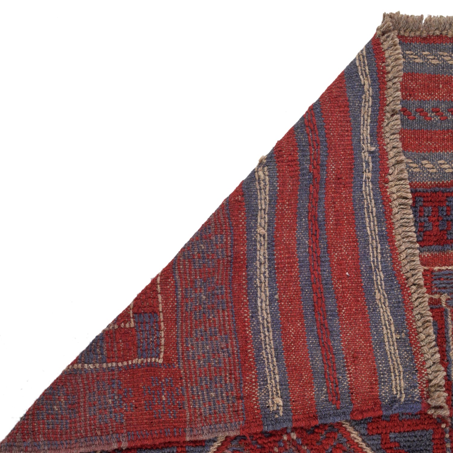 Red Mashwani Short Runner 2' 2" x 8' 1" (ft) - No. G31754