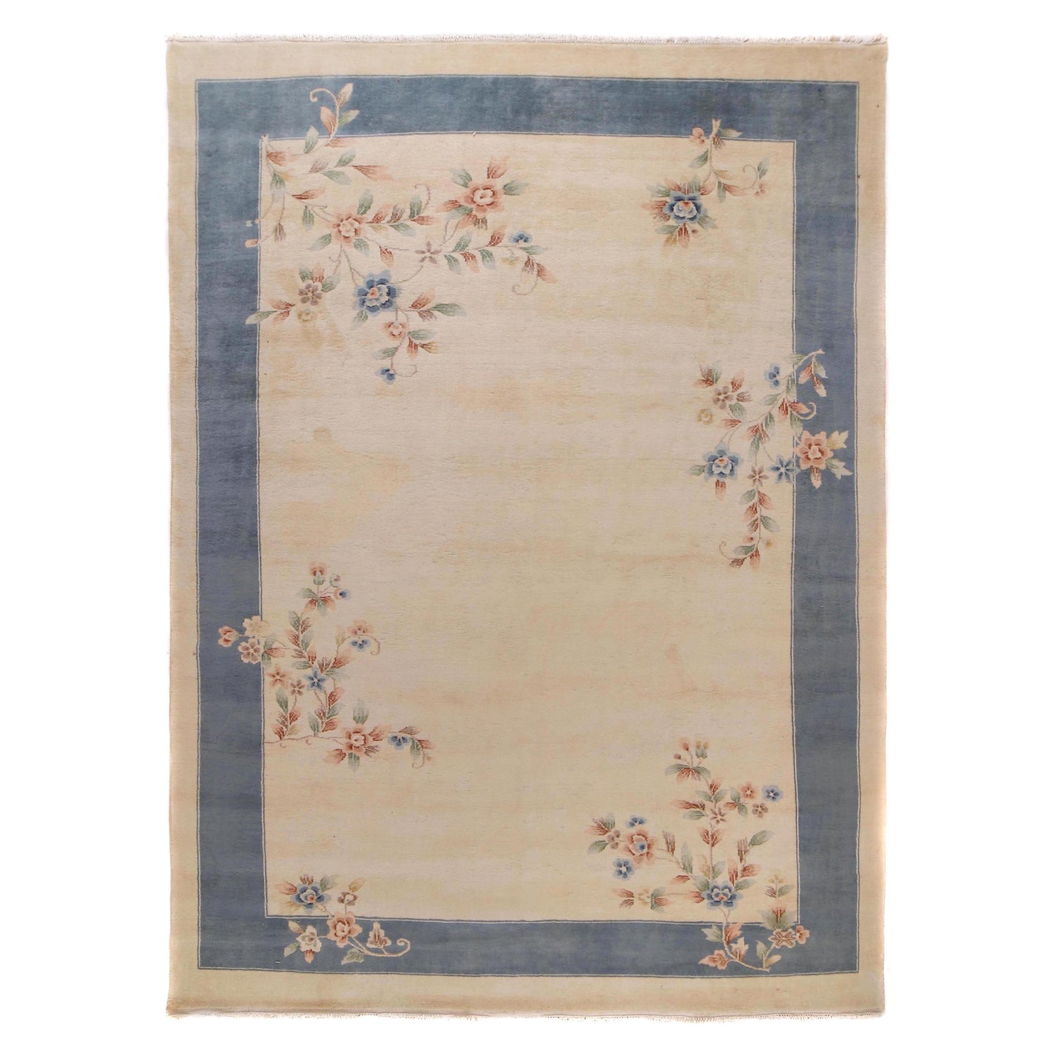 Floral Design Rug 9' 5" x 11' 10" (ft) - No. G33012