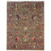 Modern Sultani Qaleen 4' 10" x 6' 4" (ft) - No. G34151