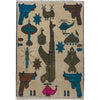 Handmade War Rug 2' 0" x 2' 6" (ft) - No. G34407