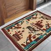 Hand Knotted War Rug 2' 2" x 2' 10" (ft) - No. G34432
