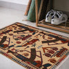 Hand Knotted War Rug 2' 0" x 2' 11" (ft) - No. G34442