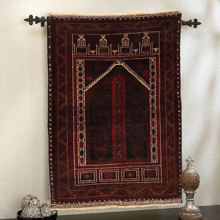 Handmade Jaye Namaz 3' 0" x 4' 10" (ft) - No. G35151