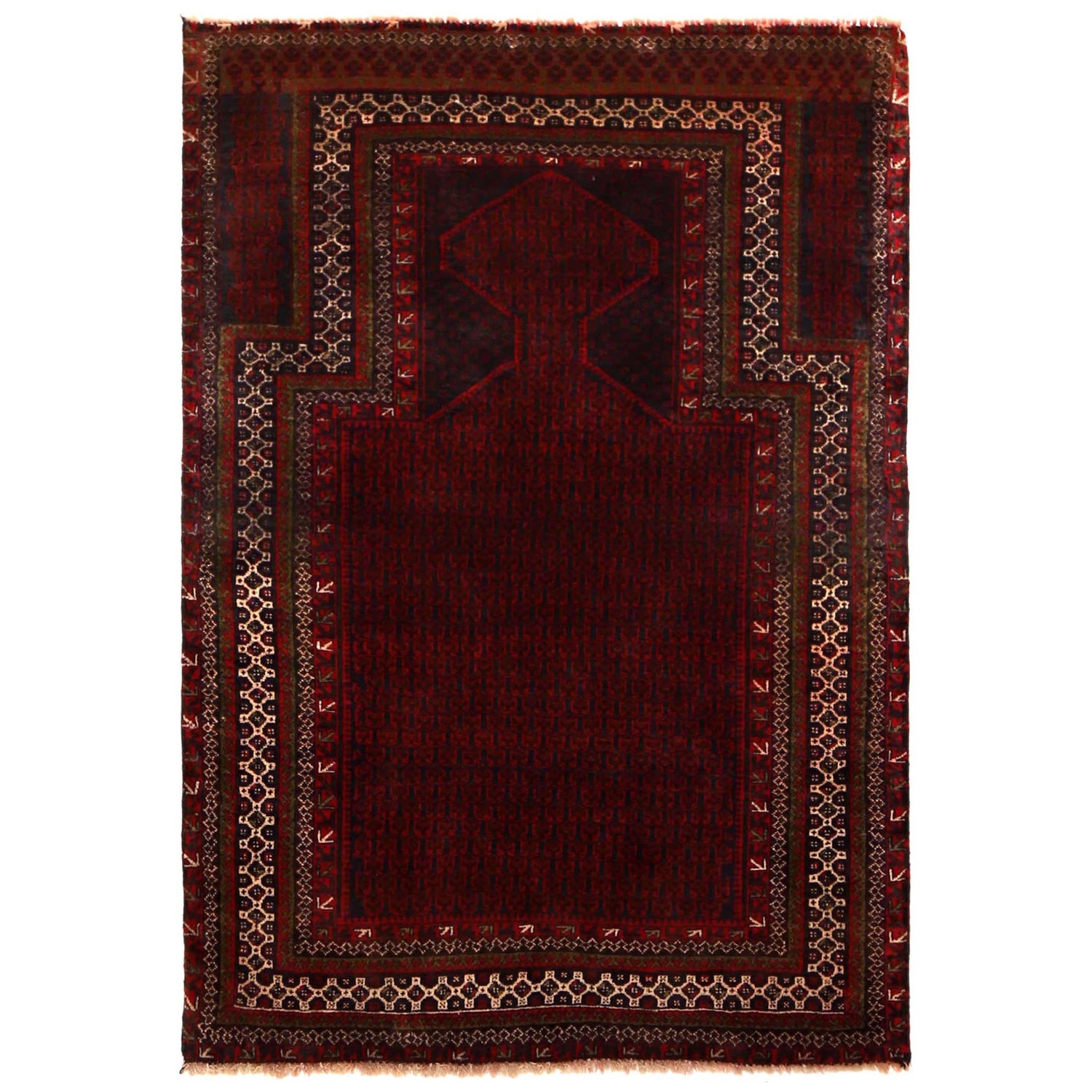 Prayer Mat 3' 3" x 4' 8" (ft) - No. G35174