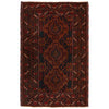 Hand Knotted Baluchi Rug 3' 8" x 5' 9" (ft) - No. G35175