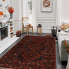 Hand Knotted Baluchi Rug 3' 8" x 5' 9" (ft) - No. G35175
