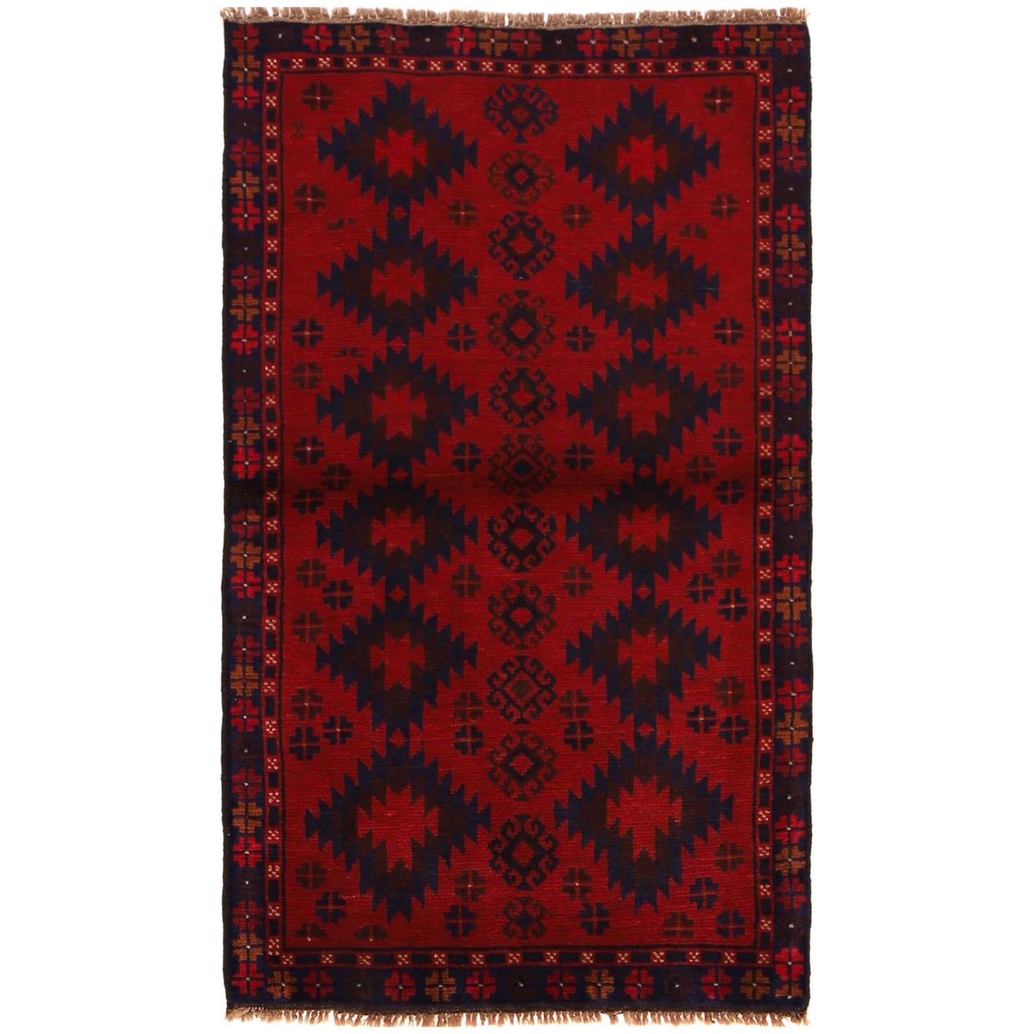 Tribal Baloch Rug 2' 9"x 4' 8" (ft) - No. G35184