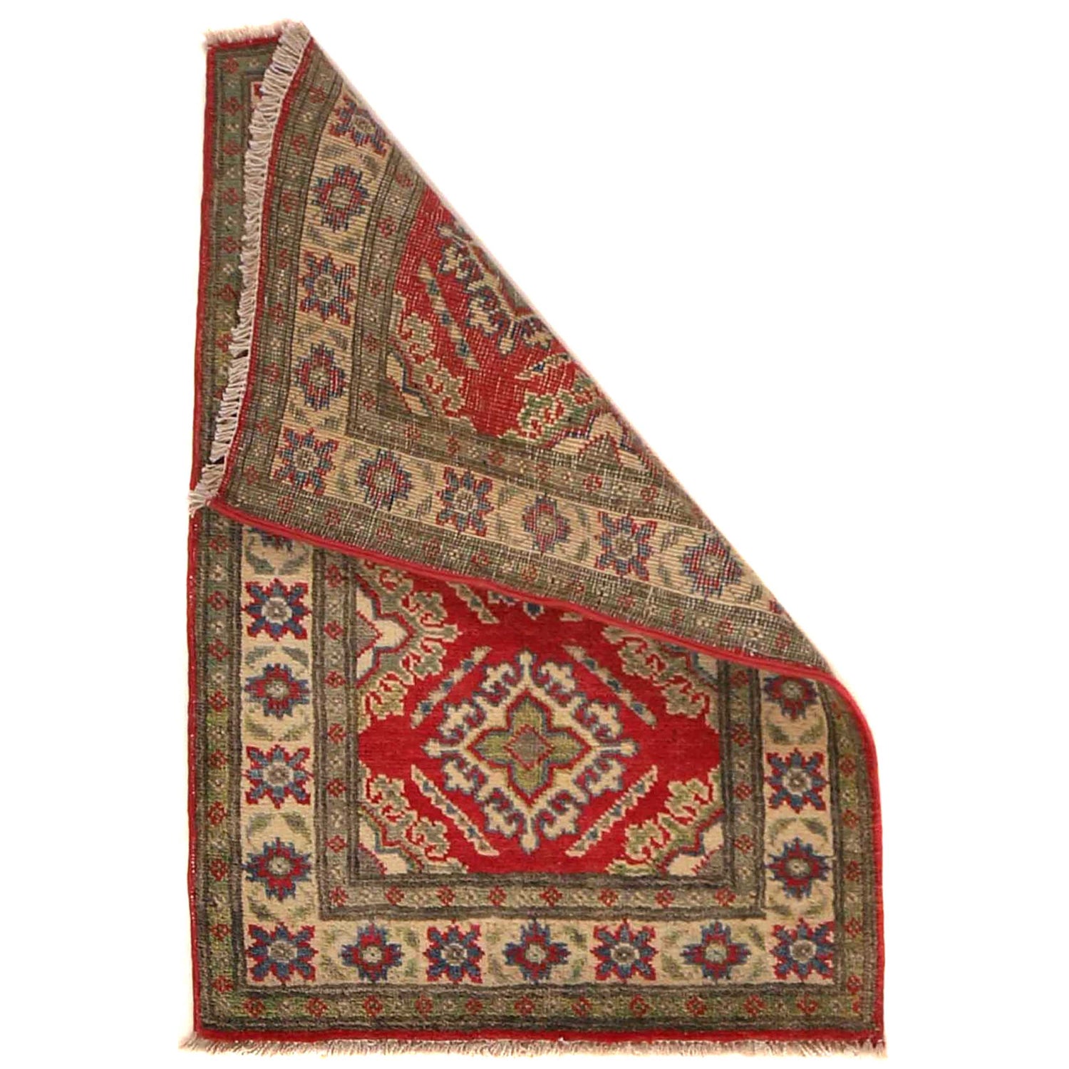 Oriental Kazak Rug 2' 0" x 2' 11" (ft) - No. G35197
