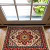 Oriental Kazak Rug 2' 0" x 2' 11" (ft) - No. G35201