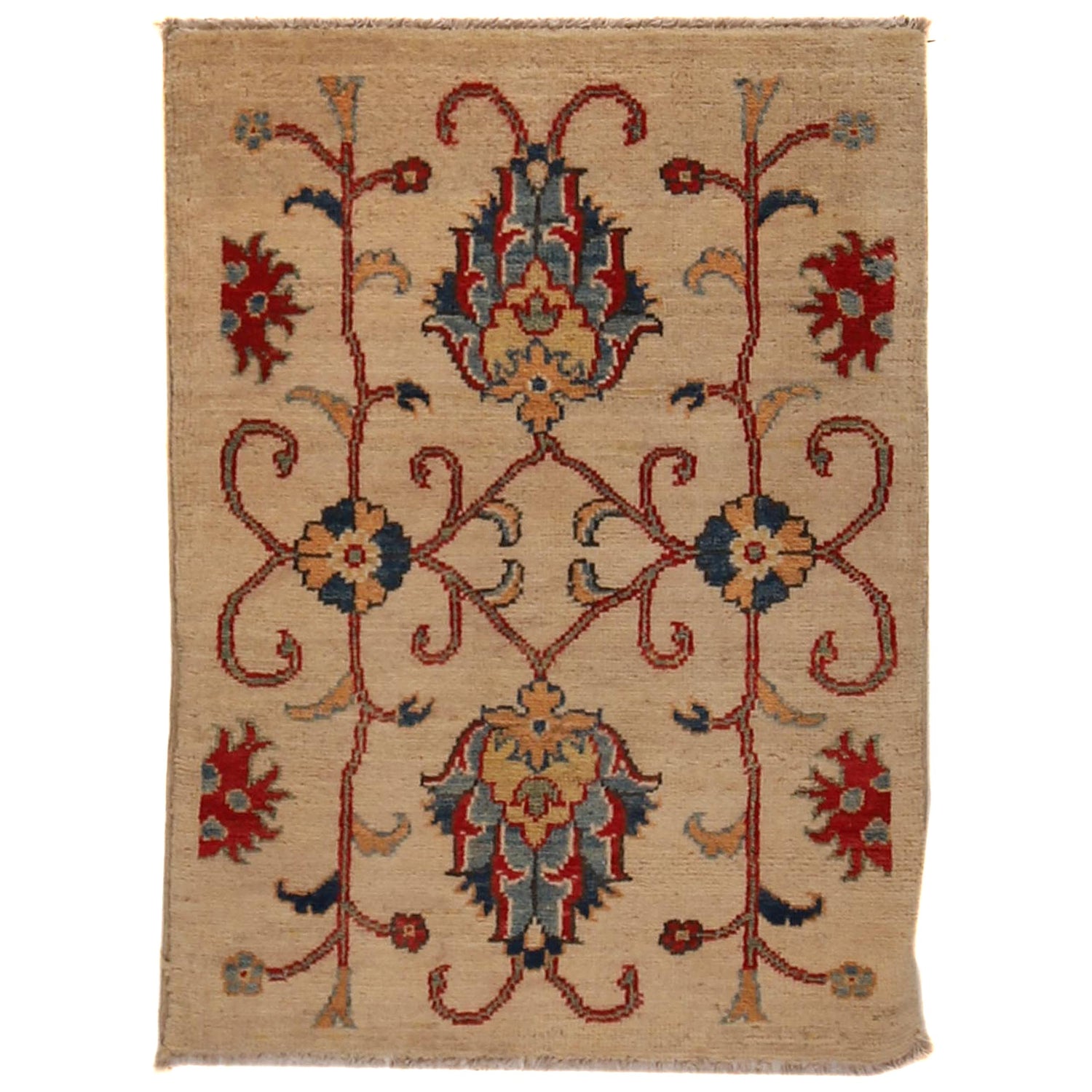 Oriental Kazak Rug 2' 0" x 2' 9" (ft) - No. G35219