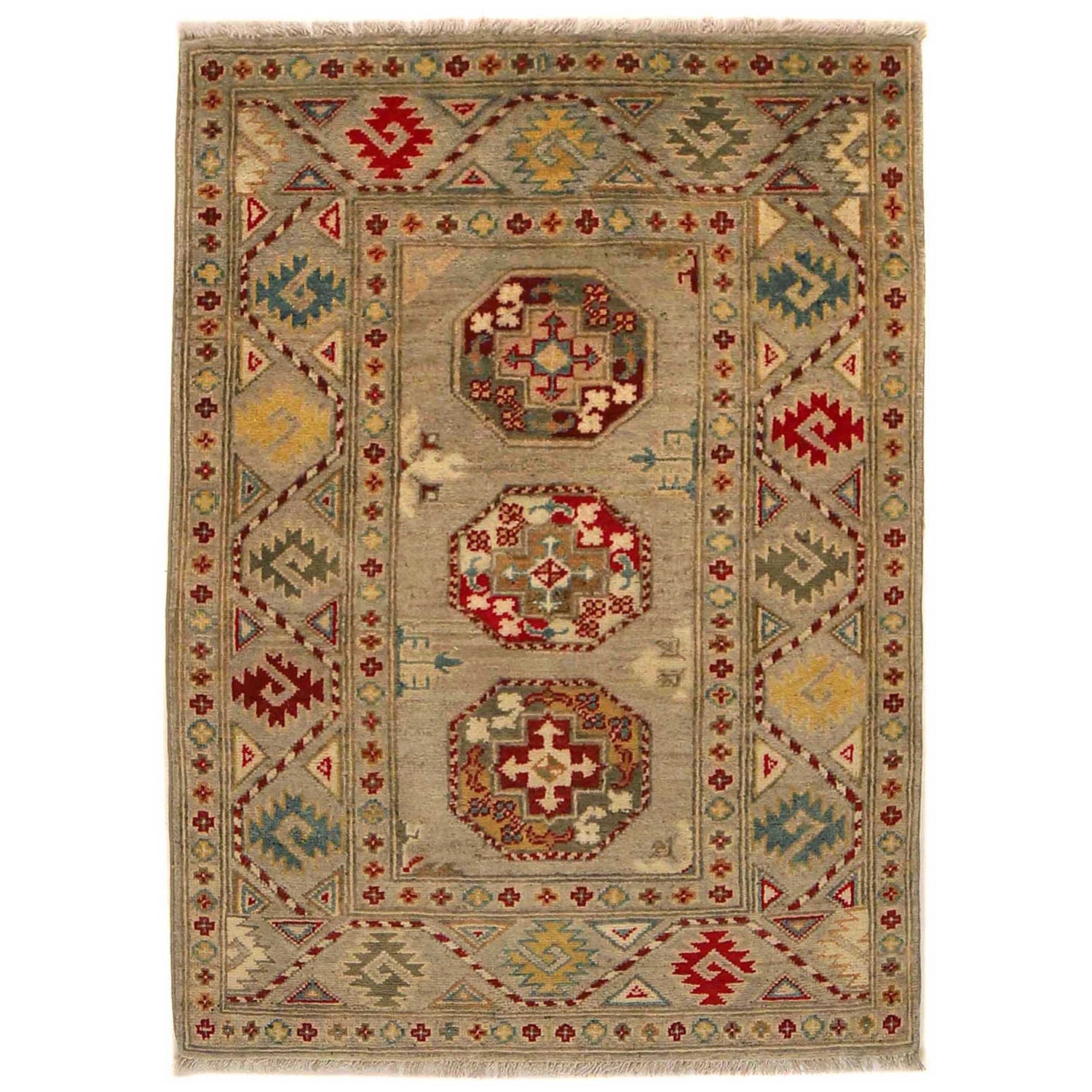 Traditional Style Waziri Carpet 2' 11" x 4' 0" (ft) - No. G35221