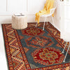 Blue Color Kazak Rug 2' 8 x 4' 0 (ft) - No. G35222