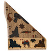 Handmade War Rug 2' 0" x 2' 7" (ft) - No. G35390