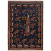 War Rug 2' 2" x 2' 10" (ft) - No. G35396