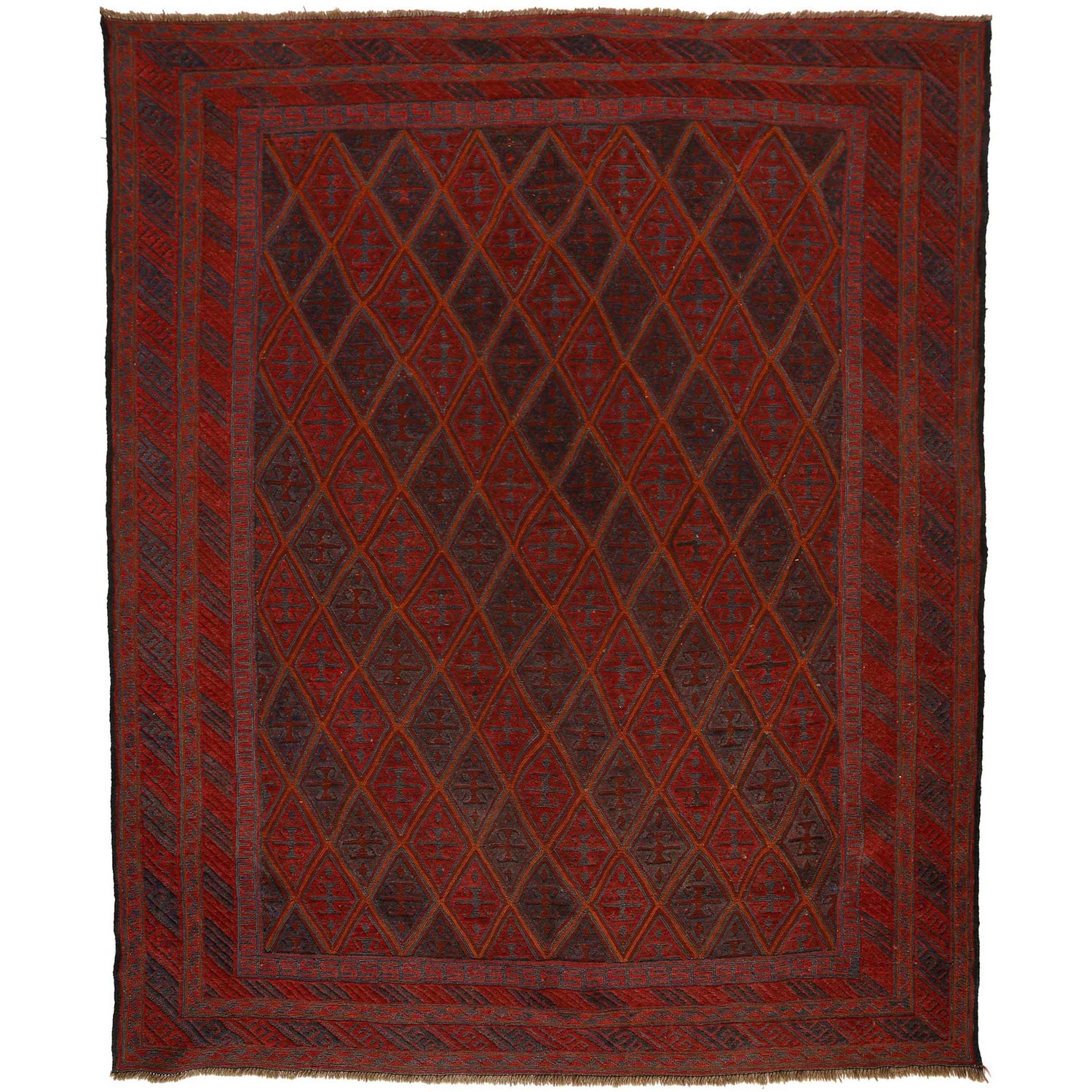 Multi Color Mashwani Rug 7' 2 x 8' 10 (ft) - No. G35403