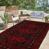 Baluch Medium Size Carpet 3' 8" x 6' 2" (ft) - No. G35404