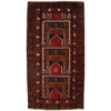 Baluch Medium Size Carpet 3' 6" x 6' 6" (ft) - No. G35406