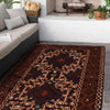 Baluch Medium Size Carpet 3' 7" x 5' 9" (ft) - No. G35412