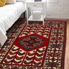 Multi Barjasta Rug 4' 0" x 6' 0" (ft) - No. G35425