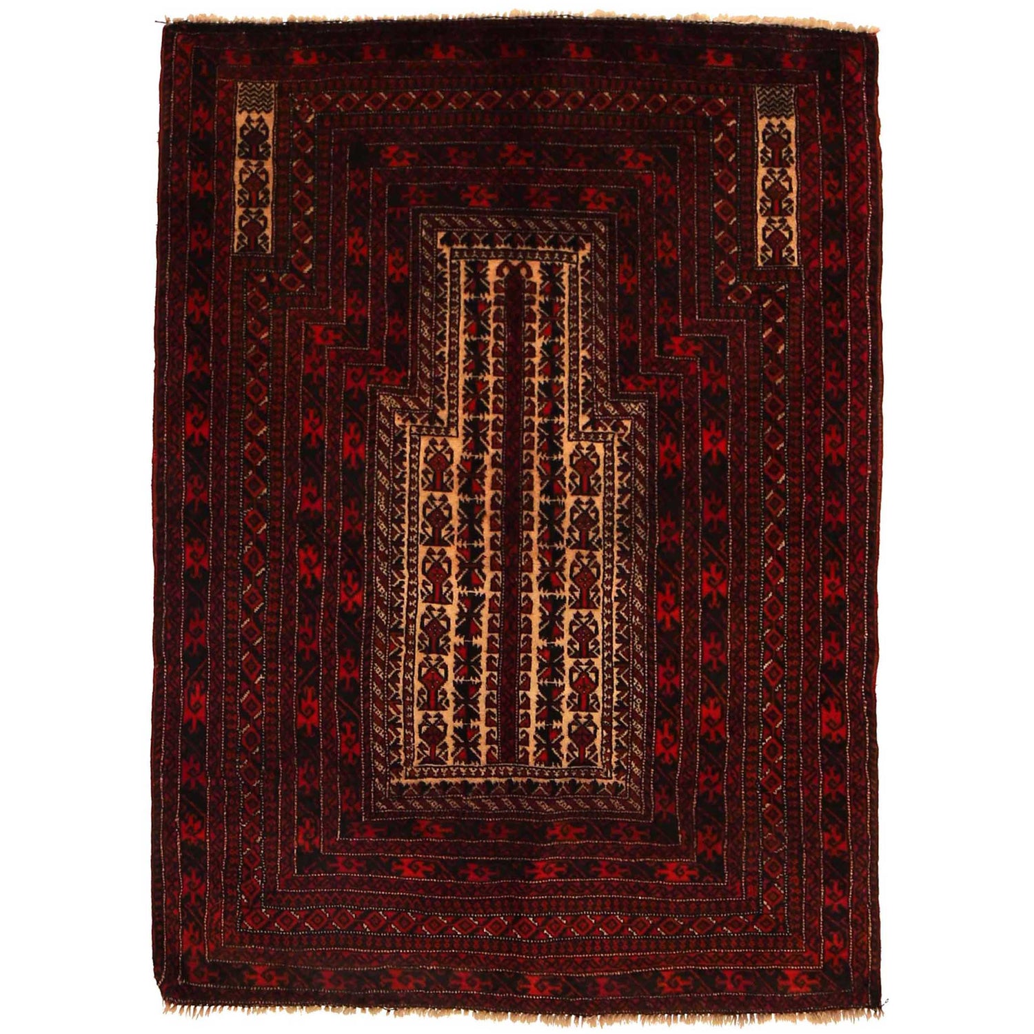 Prayer Mat 3' 5" x 4' 8" (ft) - No. G35428