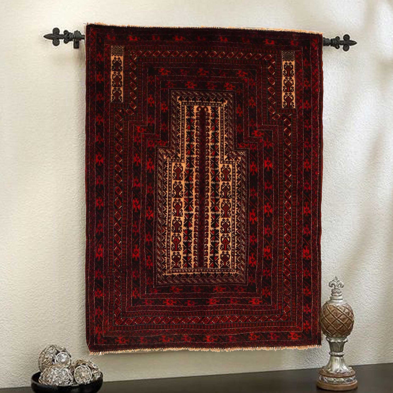 Prayer Mat 3' 5" x 4' 8" (ft) - No. G35428