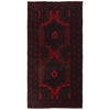 Handmade Baluchi Carpet 4' 1" x 8' 1" (ft) - No. G35504