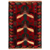 Tribal Baloch Rug 2' 11" x 4' 2" (ft) - No. G35811