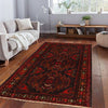 Tribal Baloch Rug 3' 9" x 6' 2" (ft) - No. G35813