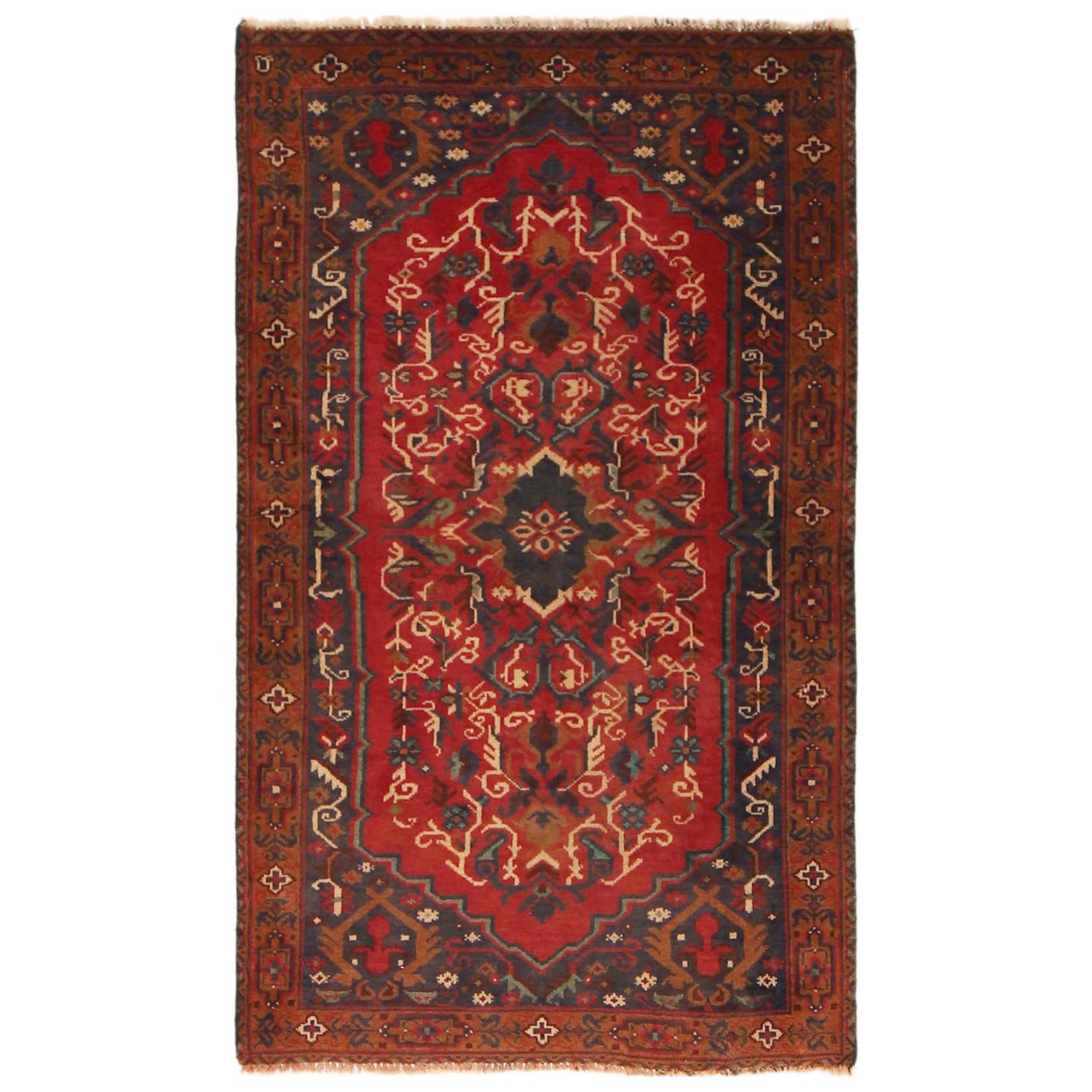 Traditional Baloch Rug 2' 11" x 4' 9" (ft) -No G35857