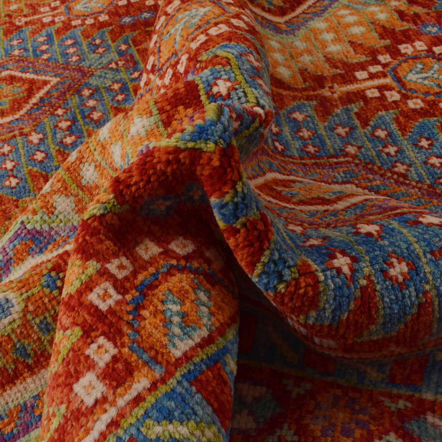 Multi Modern Oushak Rug 5' 8" x 8' 0" (ft) - No. G36492