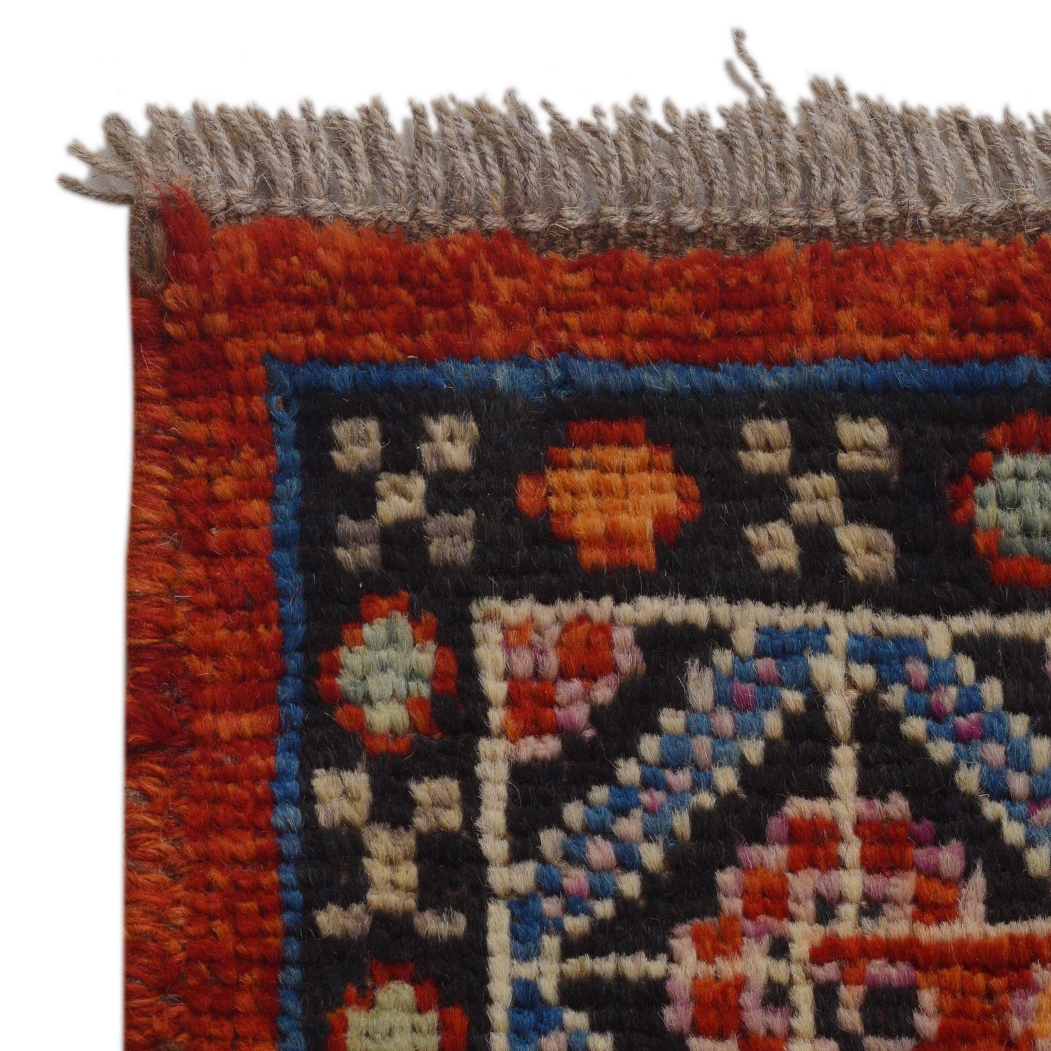 Red Color Shirazi Rug 5' 9" x 7' 7" (ft) - No. G36494