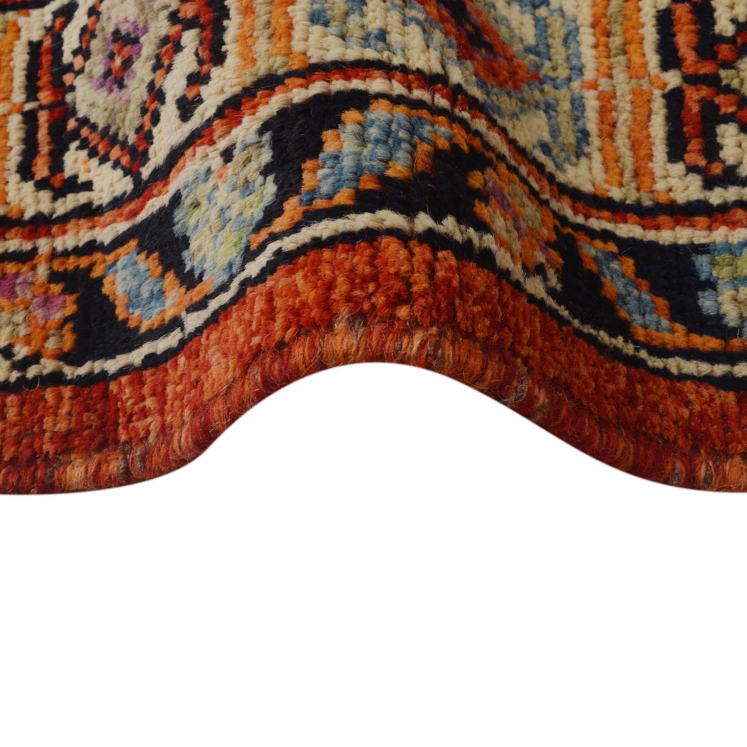 Handmade Sherazi Rug 6' 8" x 9' 8" (ft) - No. G36495