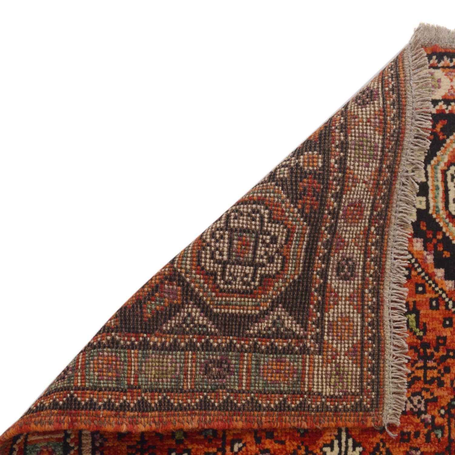Red Color Shirazi Runner Rug 2' 8" x 9' 6" (ft) - No. G36498