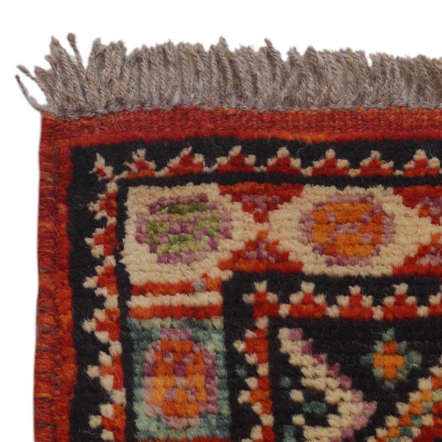 Hand Knotted Sherazi Runner Rug 2' 7" x 9' 7" (ft) - No. G36500