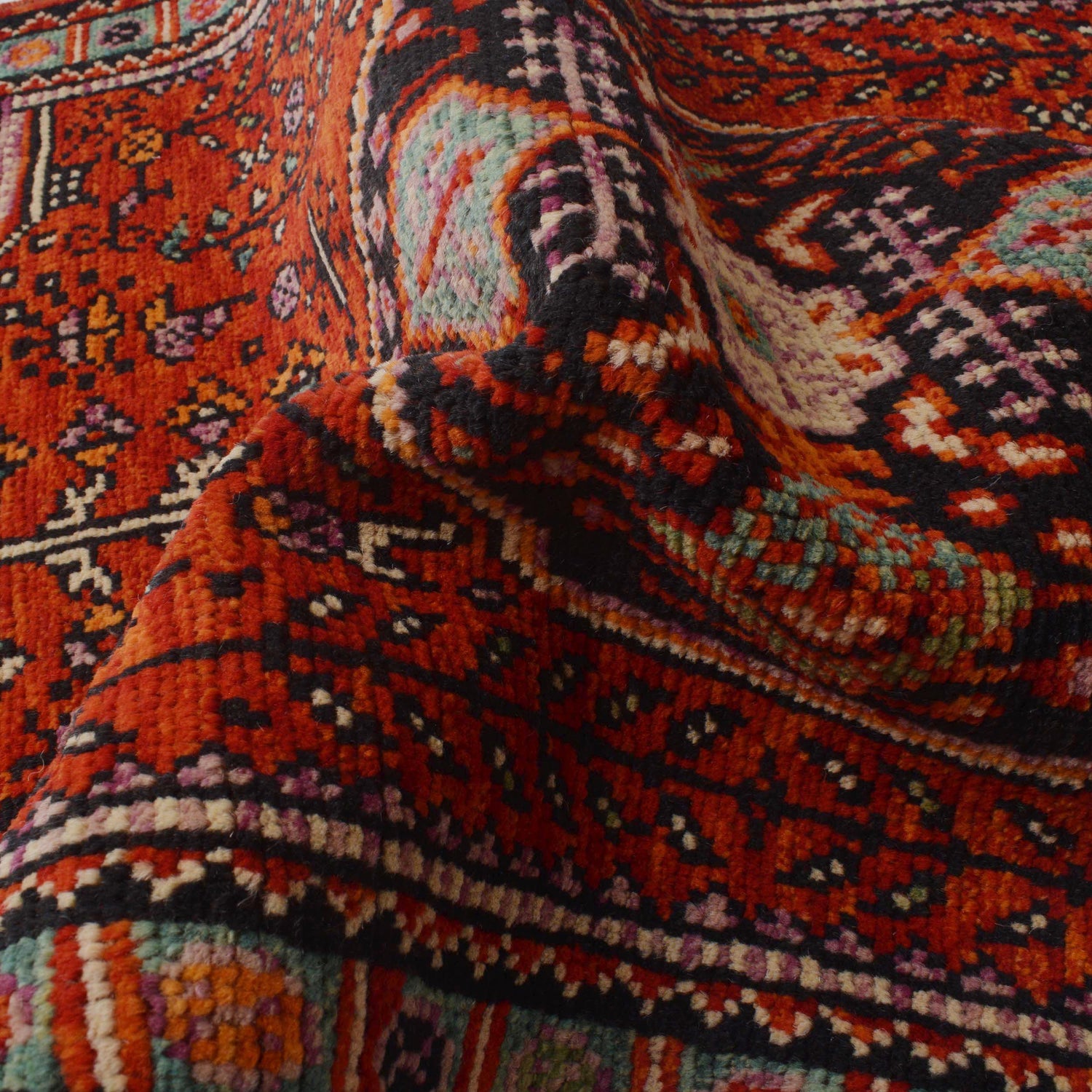 Hand Knotted Sherazi Runner Rug 2' 7" x 9' 7" (ft) - No. G36500