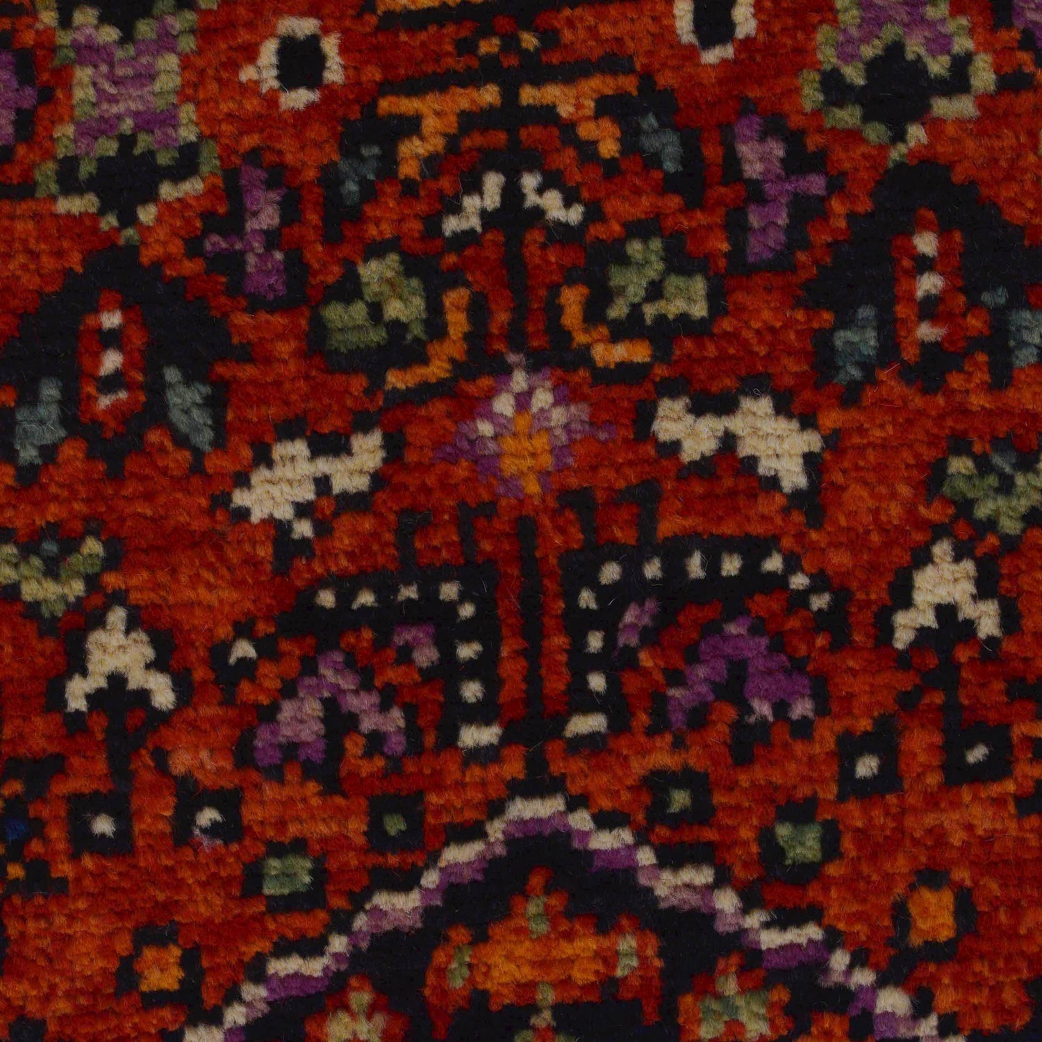 Persian Shirazi Design Runner Rug 2' 8" x 9' 5" (ft) - No. G36501