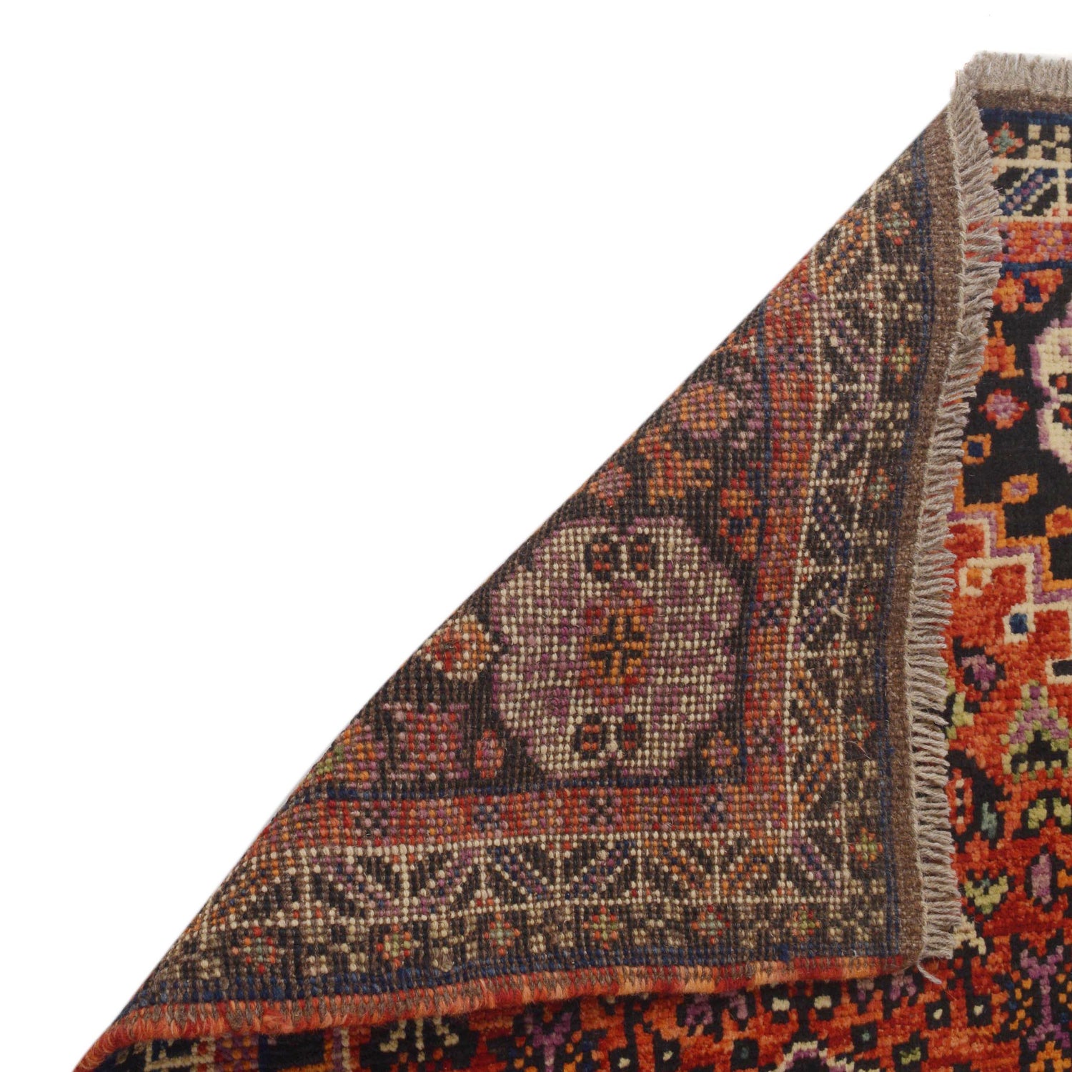 Persian Shirazi Design Runner Rug 2' 8" x 9' 5" (ft) - No. G36501