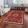 Persian Shirazi Design Rug 4' 0" x 5' 10" (ft) - No. G36504