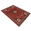 Red Color Shirazi Rug 3' 11" x 5' 10" (ft) - No. G36505