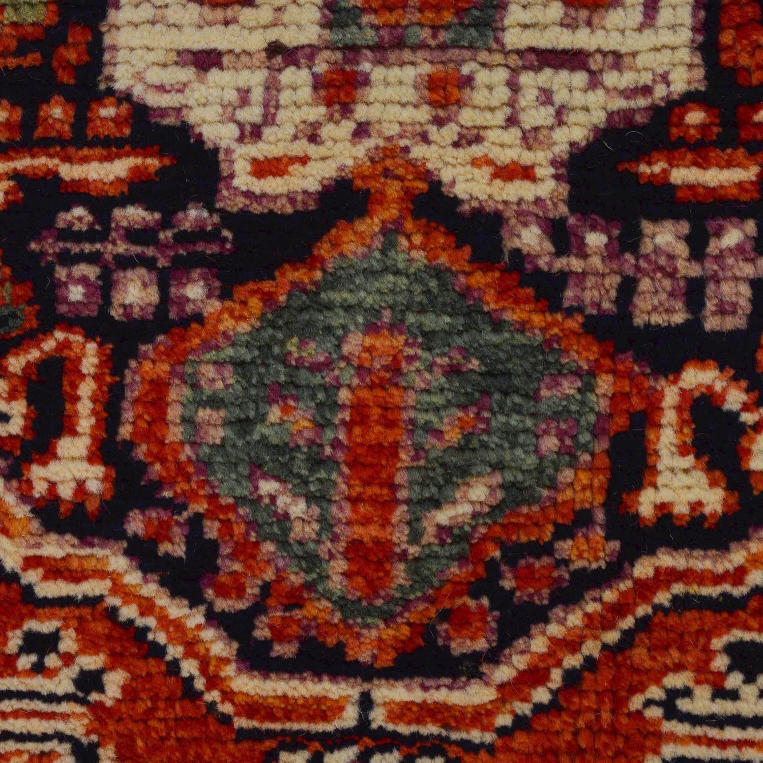 Handmade Sherazi Rug 3' 11" x 5' 10" (ft) - No. G36506